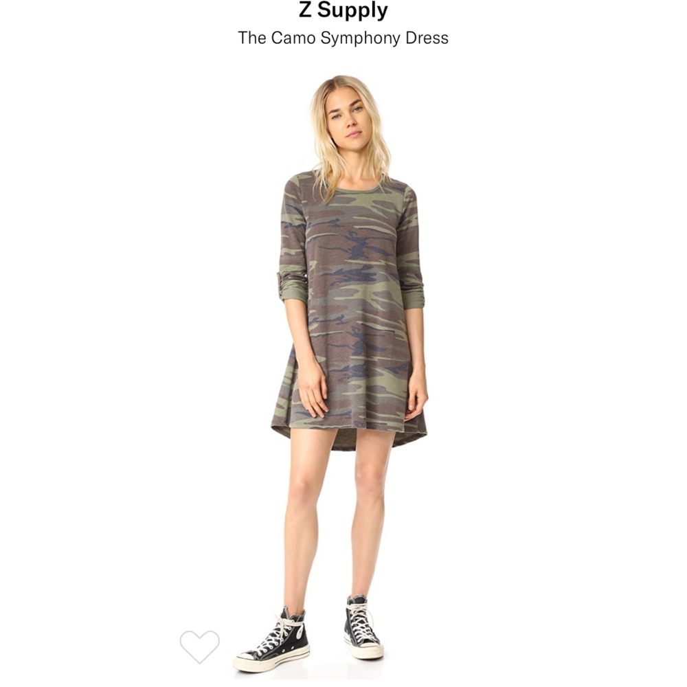 Z Supply camo symphony dress